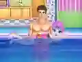 Baby Taylor Learn Swimming — free online game