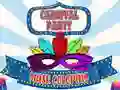Carnival Party Mask Coloring — free online game