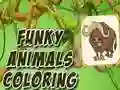 Funky Animals Coloring — free online game