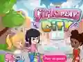 Girls Play City — free online game