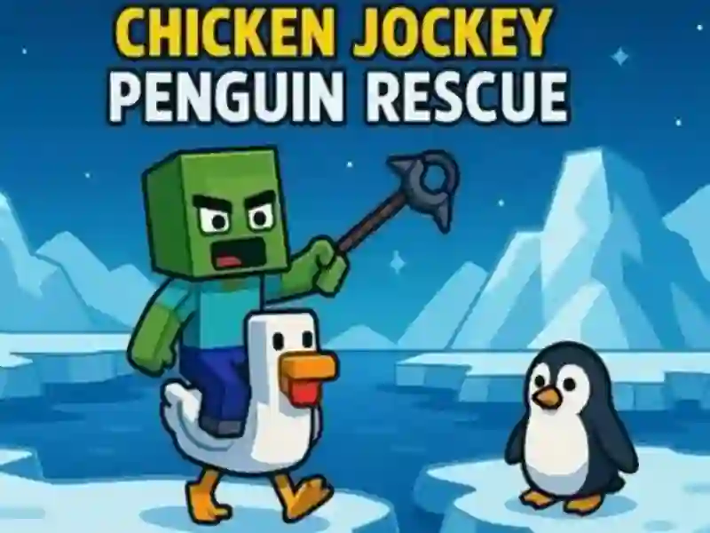 Chicken Jockey: Penguin Rescue – tasuta veebimäng