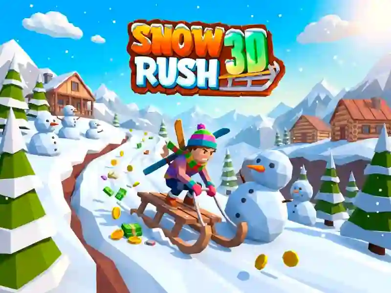 თამაში Snow Rush 3D ონლაინ