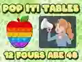 Pop It  Tables — free online game