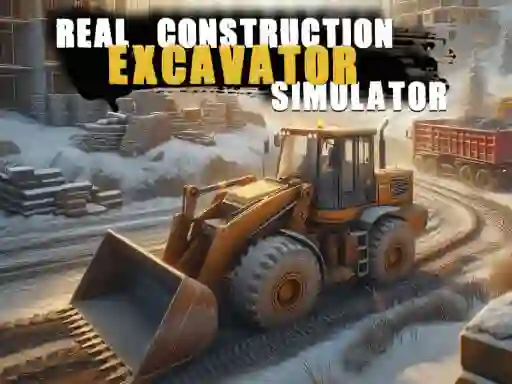 Gêm Real Construction Excavator Simulator ar-lein