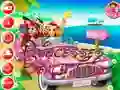 Princesses Beach Trip — free online game
