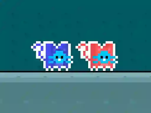 Red and Blue Cats — free online game