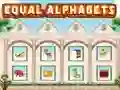 Cluiche Equal Alphabets ar líne