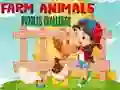 Farm Animals Puzzles Challenge — free online game