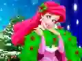 Ariel The Little Mermaid Christmas Dres Up — free online game
