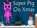 Super Pig on Xmas — free online game