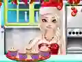 Frozen Christmas Cupcake Maker — free online game