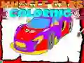 Muscle Cars Coloring — free online game