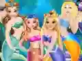 Princess Mermaid Style Dress Up — free online game