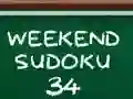Weekend Sudoku 34 — free online game