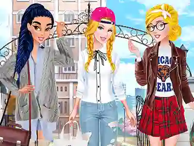 Princesses: Back to School Collection — безплатна онлайн игра