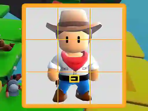 Stumble Boys Sliding Puzzle — free online game
