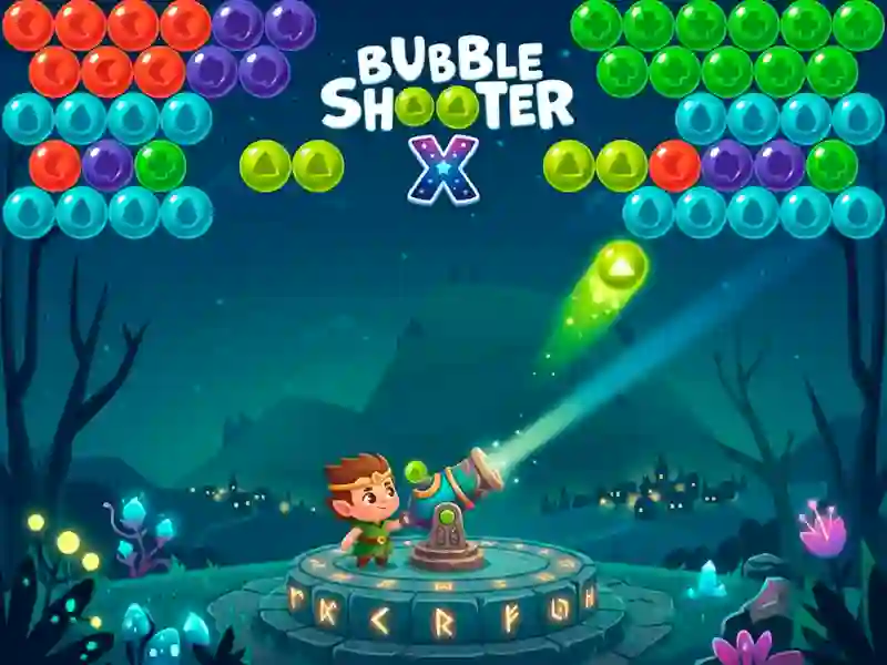 Permainan Bubble Shooter X talian
