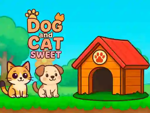 Dog and Cat Sweet — free online game