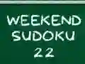 Weekend Sudoku 22 — free online game