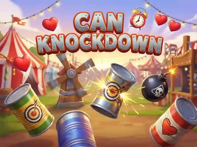 Cluiche Can Knockdown ar líne