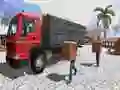 Asian offroad cargo truck driver — free online game