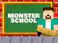 Monster School: Roller Coaster & Parkour — free online game