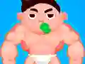 Muscle Baby Run — free online game