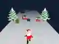 3D Santa Run — free online game