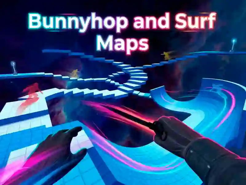 Bunnyhop and Surf Maps — free online game