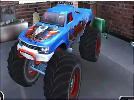 Monster Truck Stunt Adventure — free online game