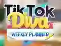 TikTok Diva Weekly Planner — free online game