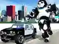 Police Panda Robot — free online game