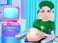 Mommy Pregnant Caring — free online game