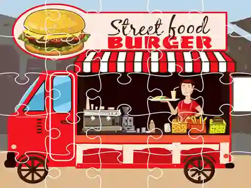 Burger Trucks Jigsaw — free online game