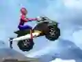 Spiderman Snow Scooter — free online game
