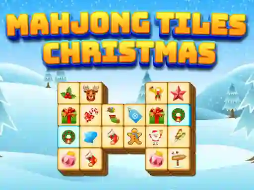 Mahjong Tiles Christmas — free online game