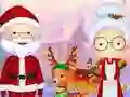 Mr and Mrs Santa Christmas Adventure — free online game