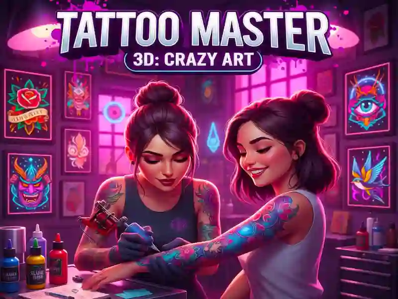 Tattoo Master 3D: Crazy Art — free online game
