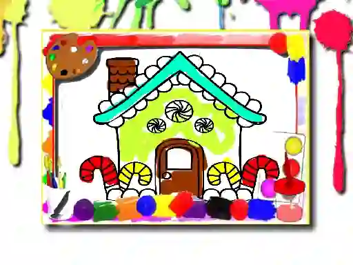 House Coloring Book — free online game
