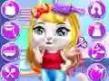 Chic Baby Kitty Hair Salon — free online game