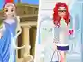 Princesses Ancient vs Modern Looks — free online game