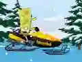 Spongebob Snowmobile — free online game