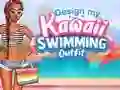 Design My Kawaii Swimming Outfit — free online game