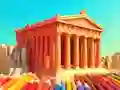 Coloring Book: Parthenon Temple — free online game
