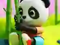 Coloring Book: Two Pandas — free online game