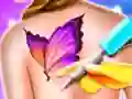 Barbie Funny Tattoo Shop — free online game