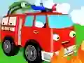 Coloring Book: Fire Truck — free online game