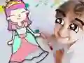 Coloring Book: Prince And Princess — free online game