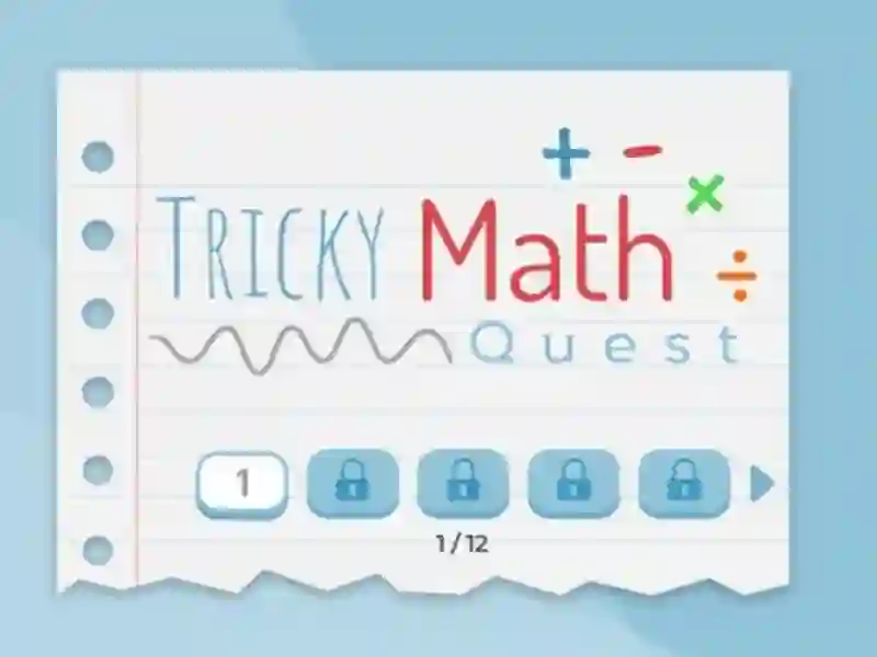 Tricky Math Quest — free online game