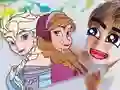 Coloring Book: Frozen — free online game